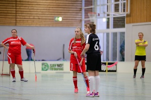 Damen KF Floorball Falcons Wahnbek - Hannover 96 (schwarz)