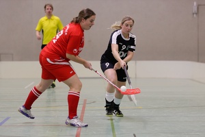Damen KF Floorball Falcons Wahnbek - Hannover 96 (weiß)